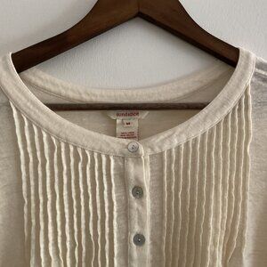 Sundance Linen Top Women's size medium